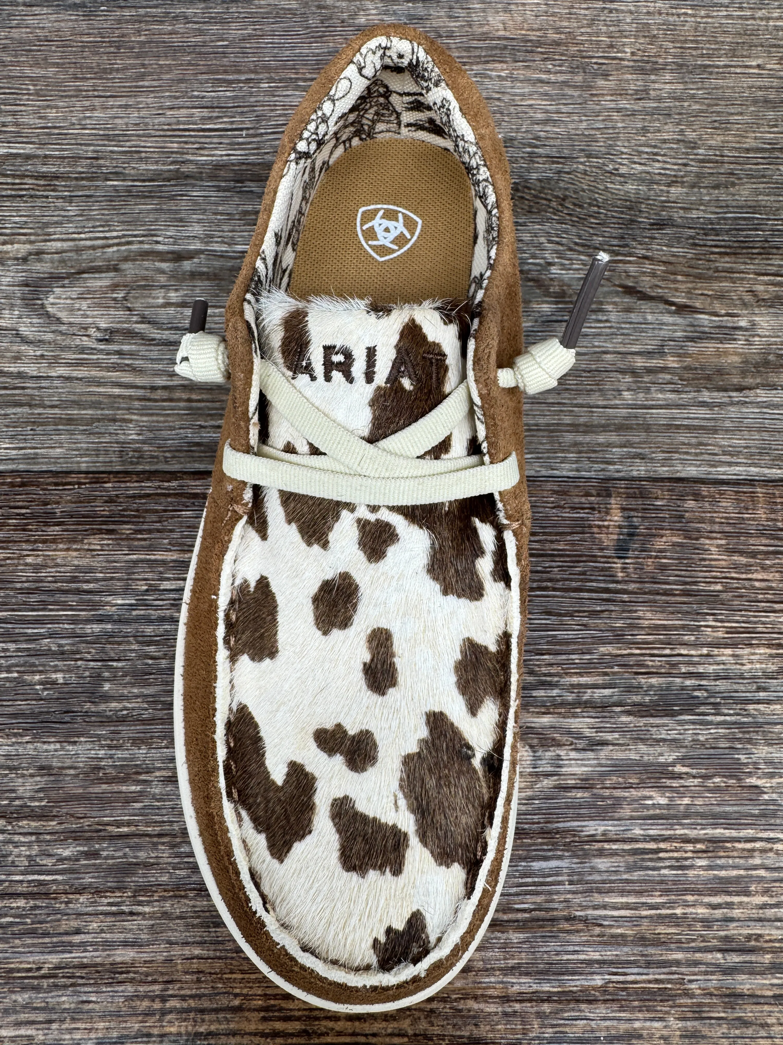 10050973 Women's Cow Print Hilo by Ariat