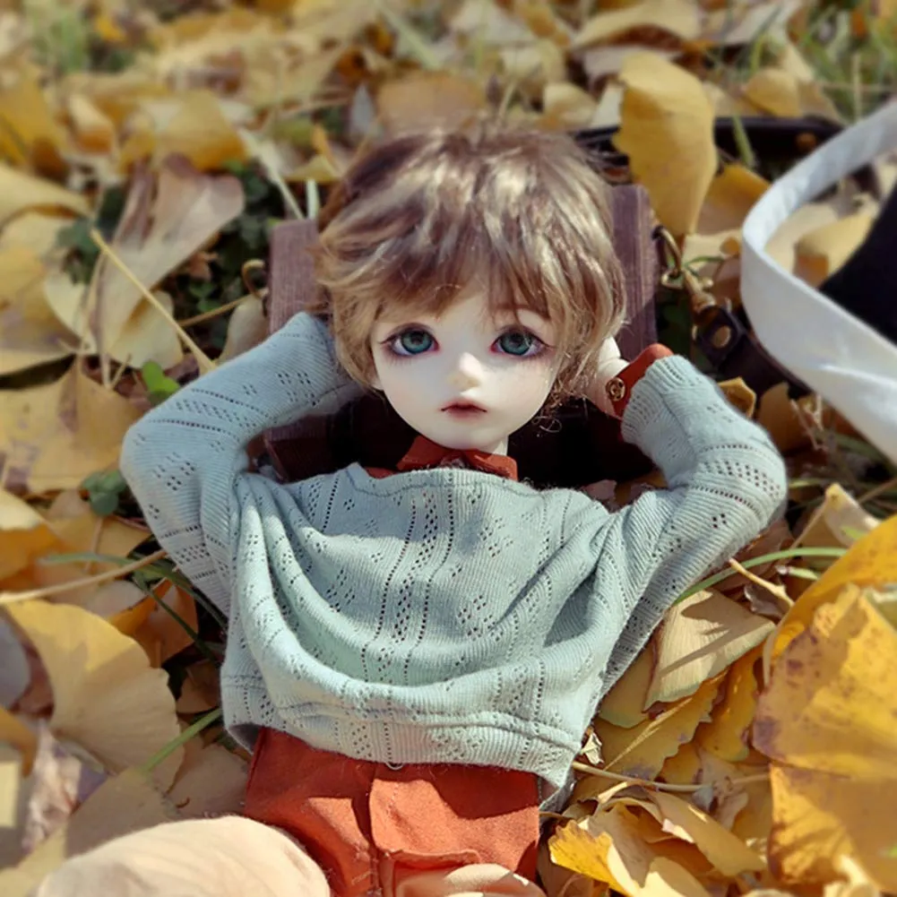 1/4 SD BJD Doll 12 Ball Jointed Doll DIY Toys with Full Set Clothes Shoes Wig Makeup Best Gift for Kids