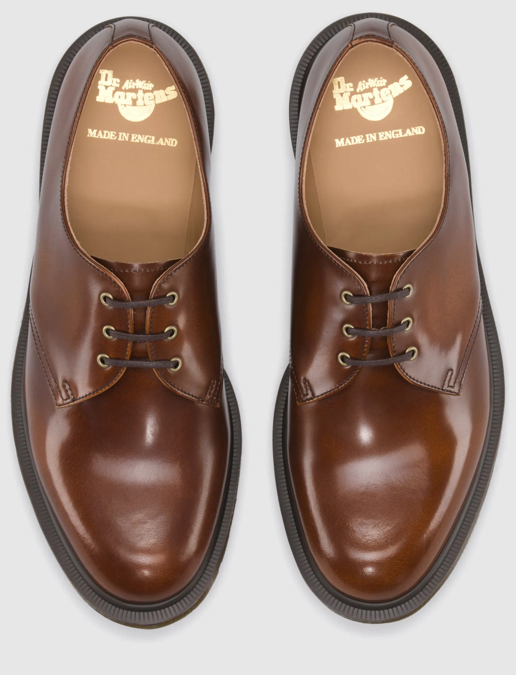 1461 Tan Boanil Brush Oxford Made In England