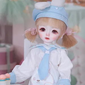 1/6 BJD Doll Fullset 26cm 10.23in Cute Girl SD Dolls Handmade Ball Jointed Doll Resin DIY Gift with Clothes   Wig   Shoes   Makeup