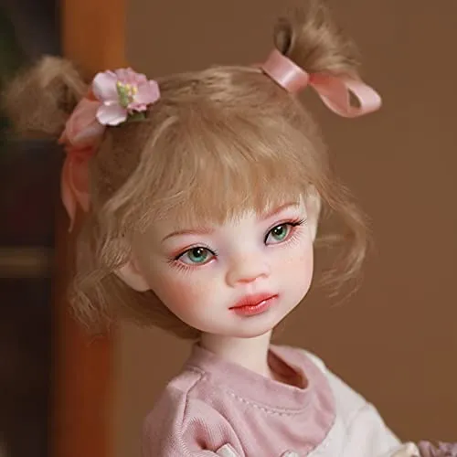 27.5cm/10.82in BJD Doll 1/6 Mini SD Doll, Flexible Joints, Strong Plasticity, with Full Set Clothes   Wig   Shoes   Delicate Makeup