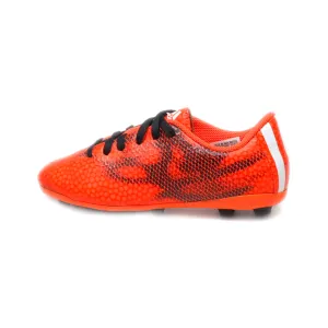 Adidas F5 Fxg Cleats Sport Shoes Leather Orange Colour For Kids