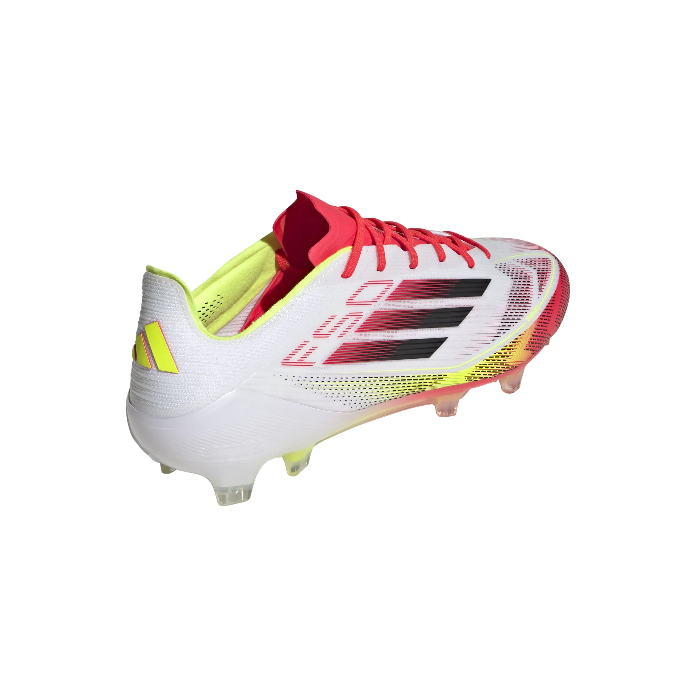 adidas F50 Elite FG Firm Ground Soccer Cleat - Cloud White / Core Black / Solar Yellow