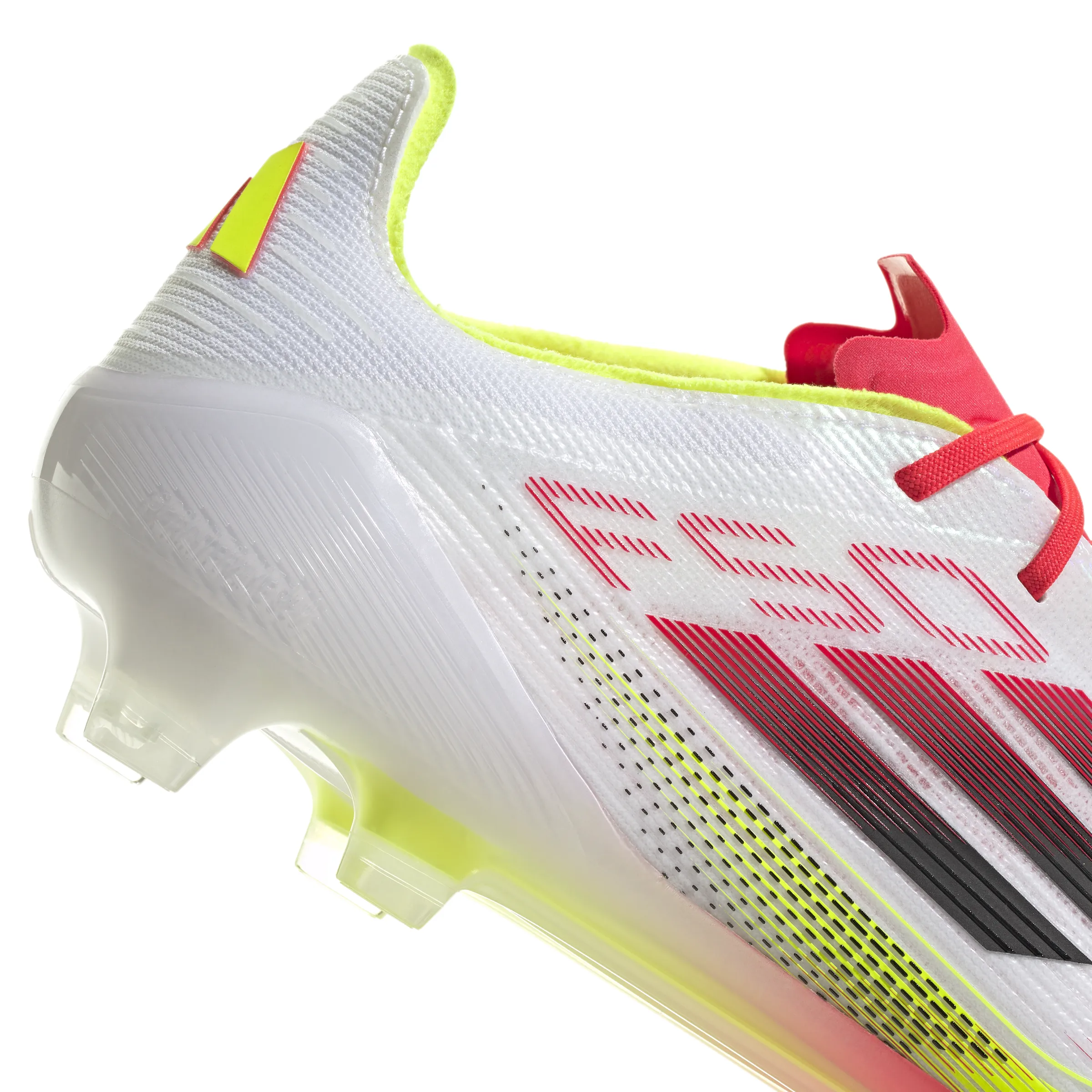 adidas F50 Elite FG Firm Ground Soccer Cleat - Cloud White / Core Black / Solar Yellow