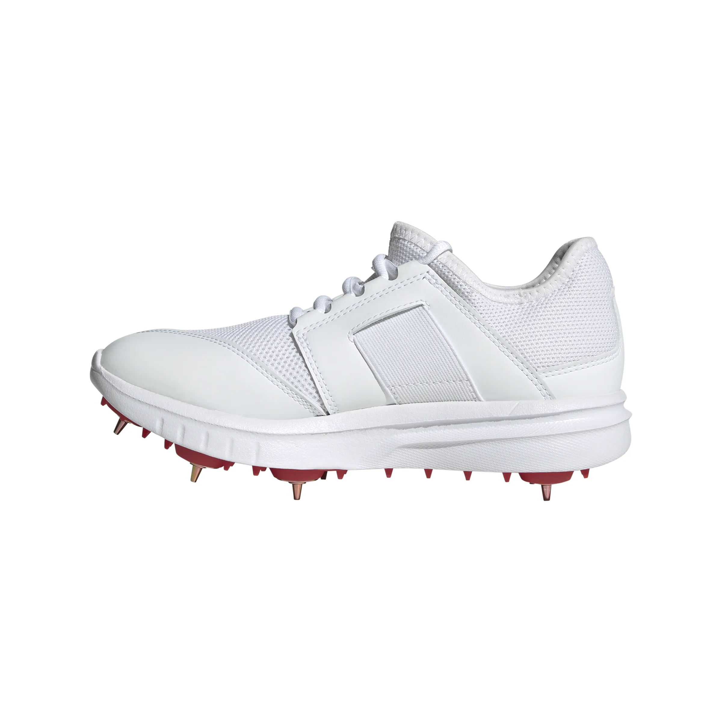Adidas Howzat Spike 20 Junior Cloud White / Gold Metallic / Pure Ruby