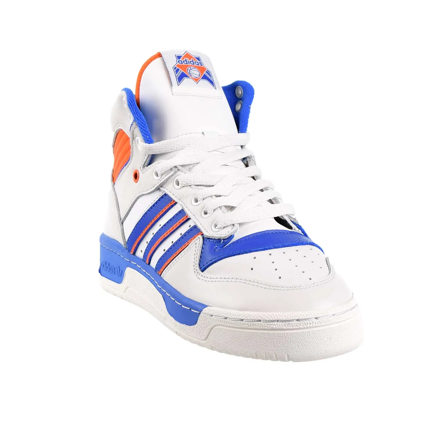 Adidas Rivalry Mens Shoes Crystal White/Blue/Orange