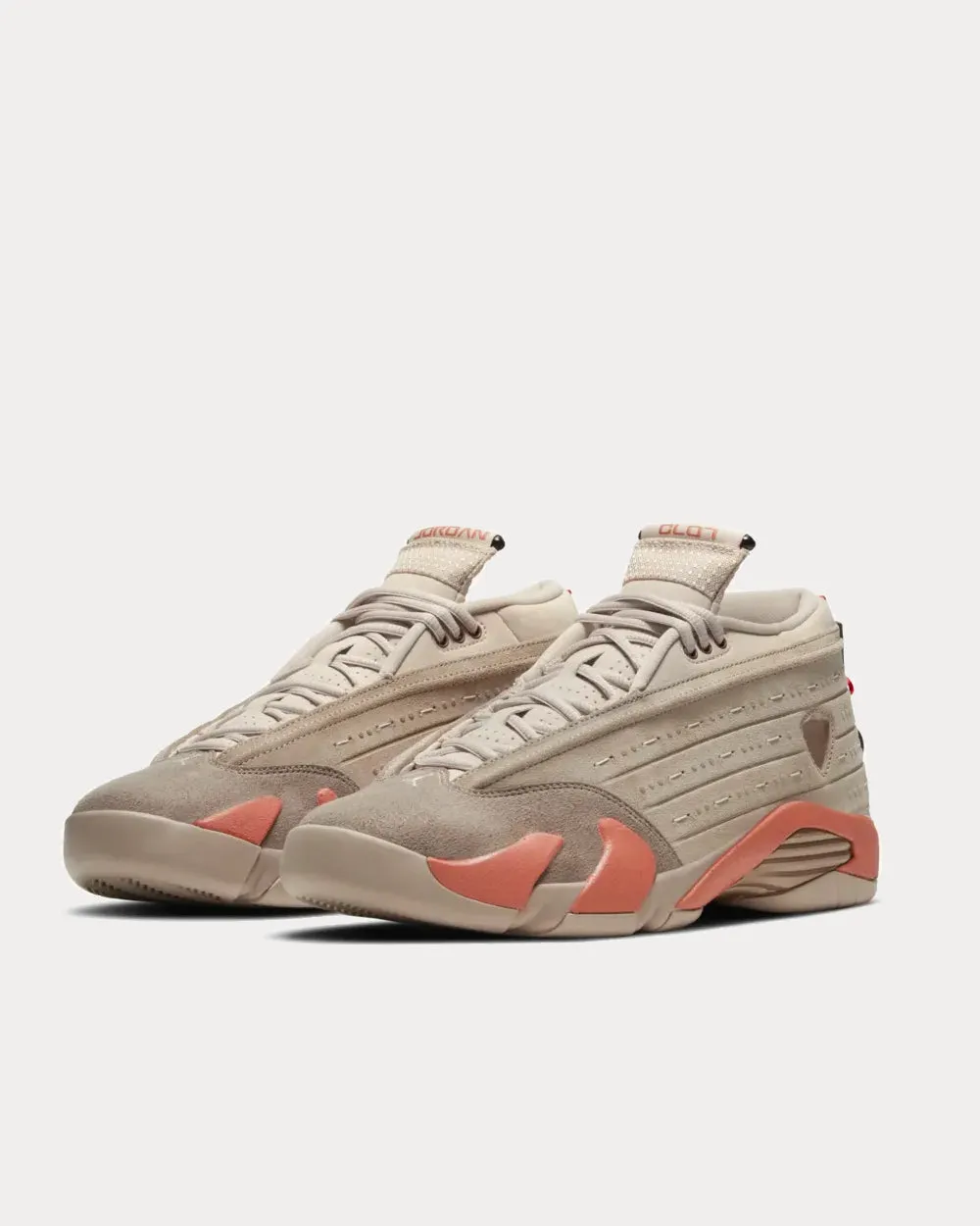 Air Jordan 14 Terracotta Low Top Sneakers