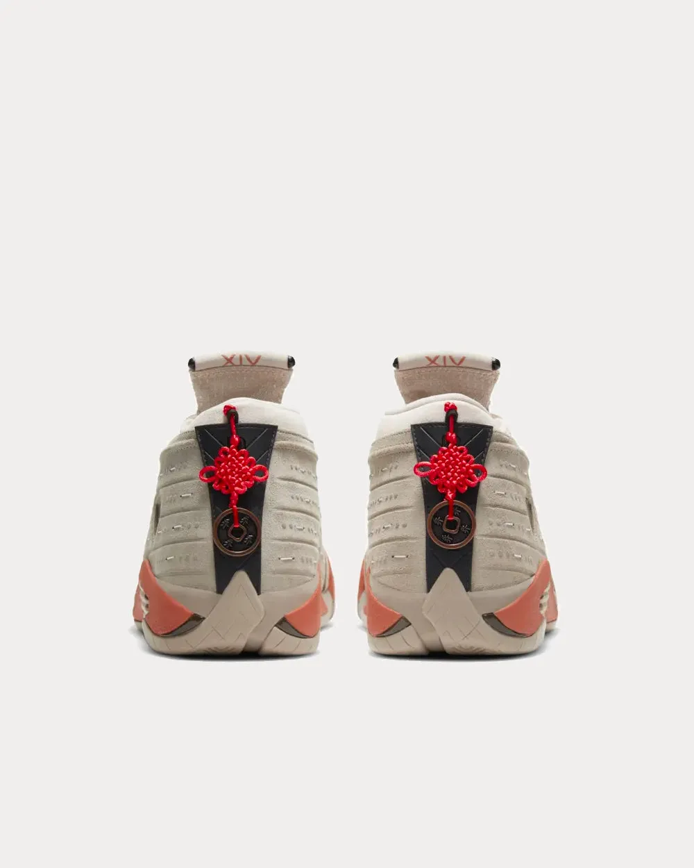 Air Jordan 14 Terracotta Low Top Sneakers