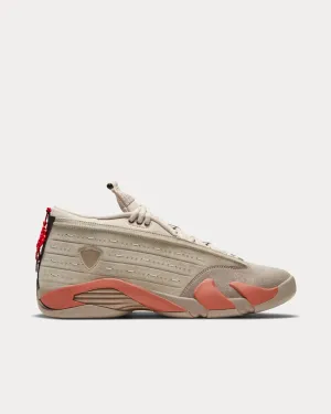 Air Jordan 14 Terracotta Low Top Sneakers