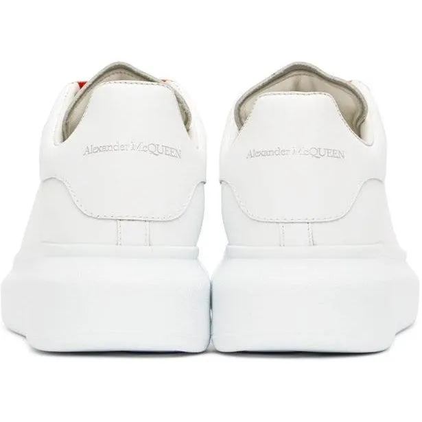 Alexander McQueen SSENSE Exclusive White Rainbow Oversized Sneakers