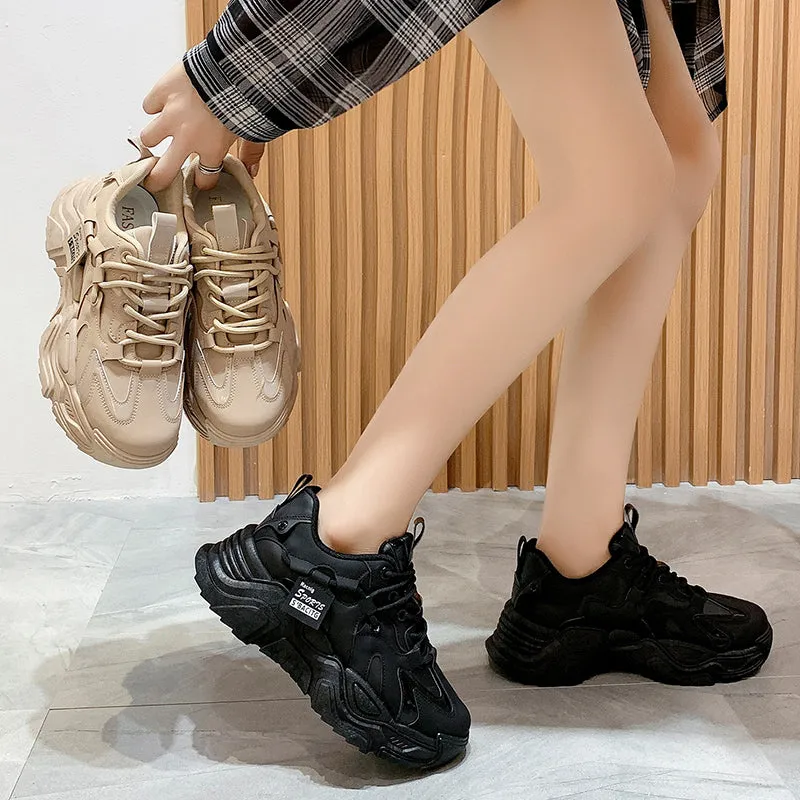 All Match Platform Height Increasing Sneakers