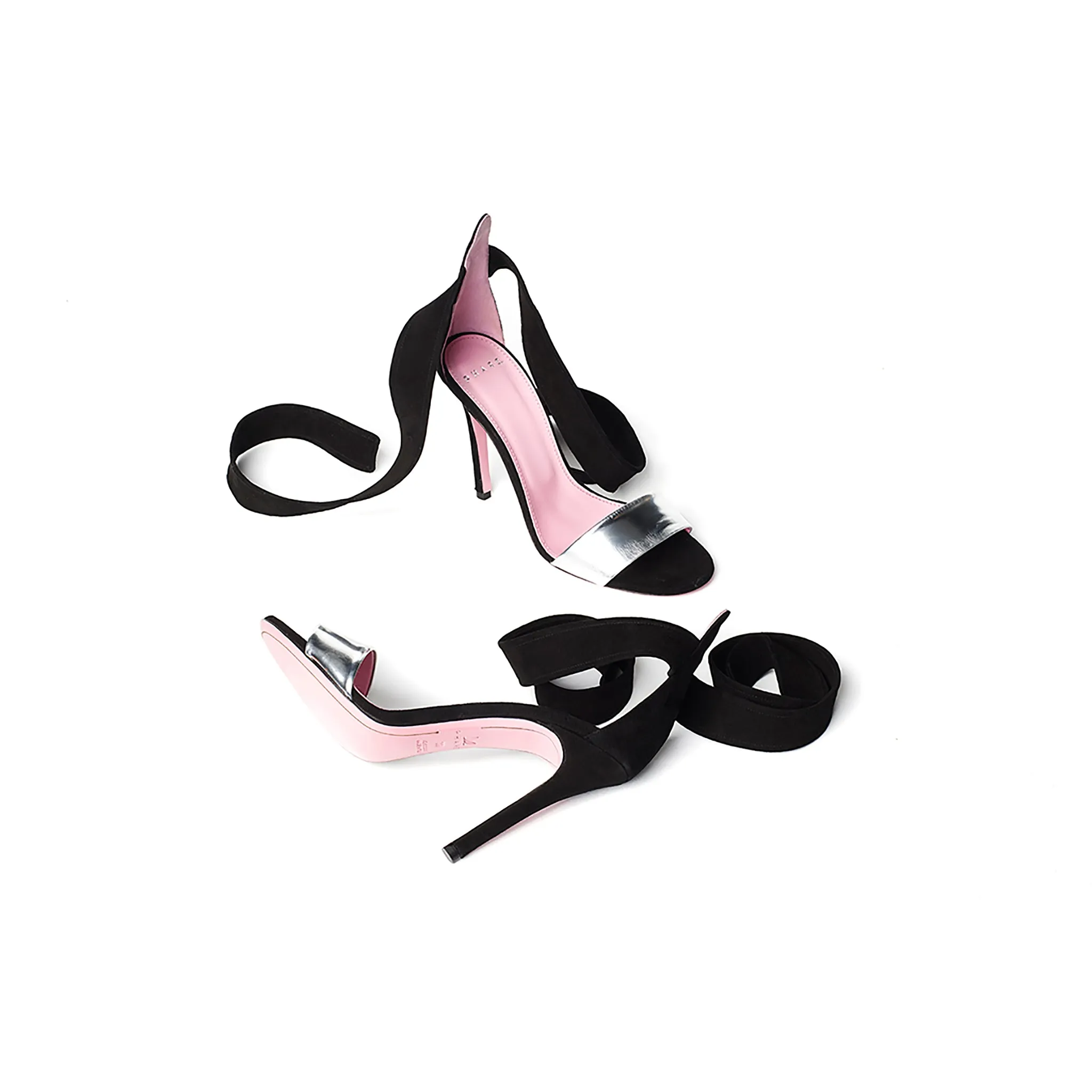 Ankle Tie Stiletto Sandal