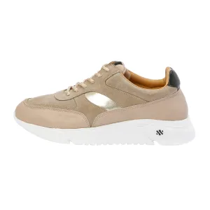 ARI platform sneaker - crosta beige