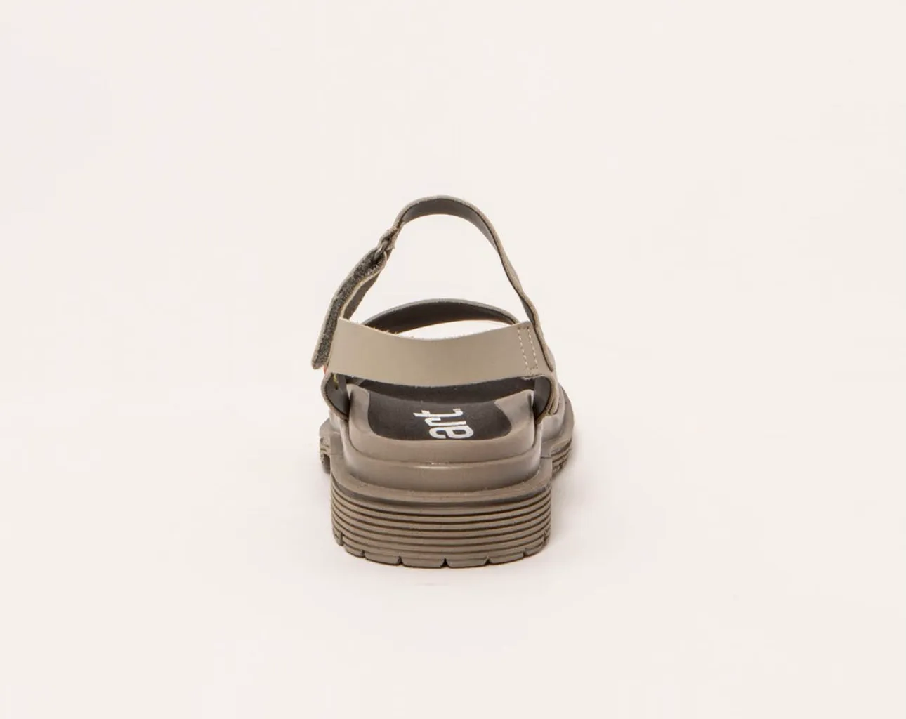Art 1548 Birmingham Nappa Sesame Light Grey Sandal Made In Spain