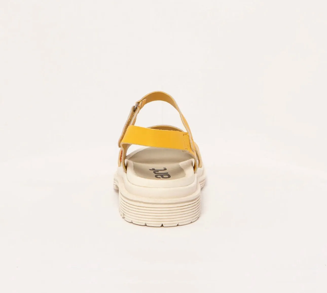 Art 1548 Birmingham Nappa Yellow Sandal Made In Spain