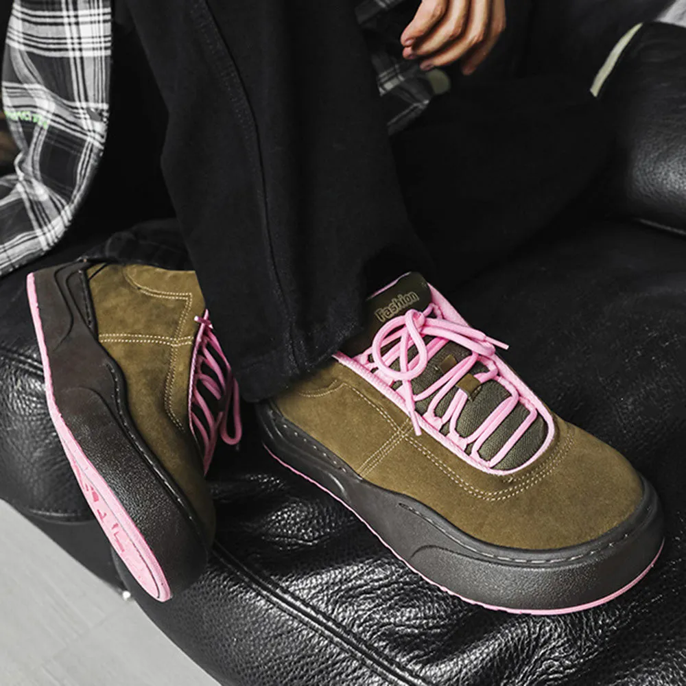Aule Olive Bloom Sneakers