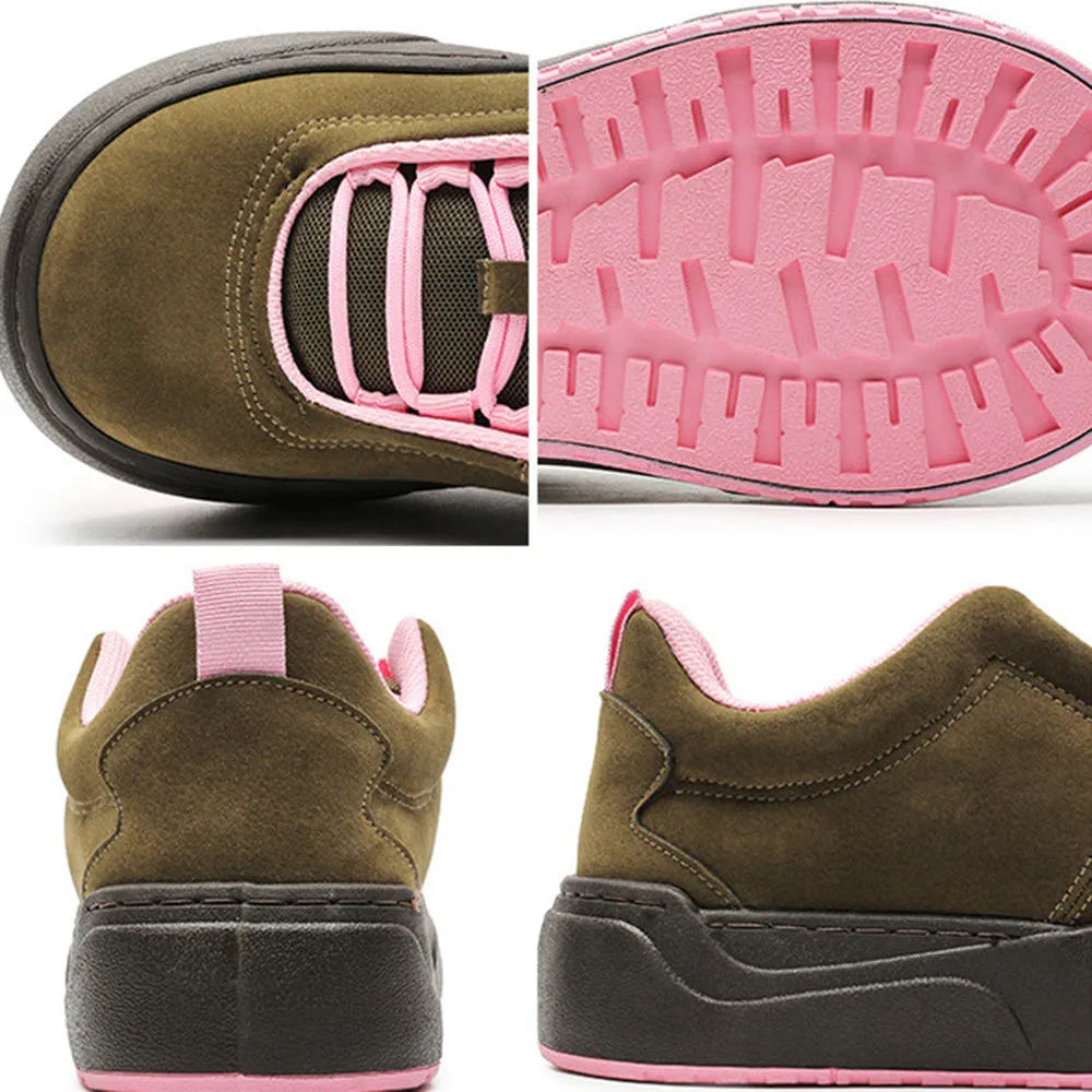 Aule Olive Bloom Sneakers