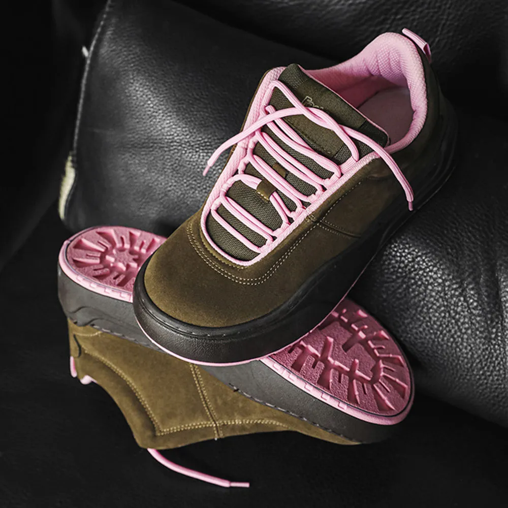 Aule Olive Bloom Sneakers