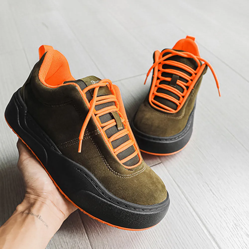 Aule Olive Bloom Sneakers