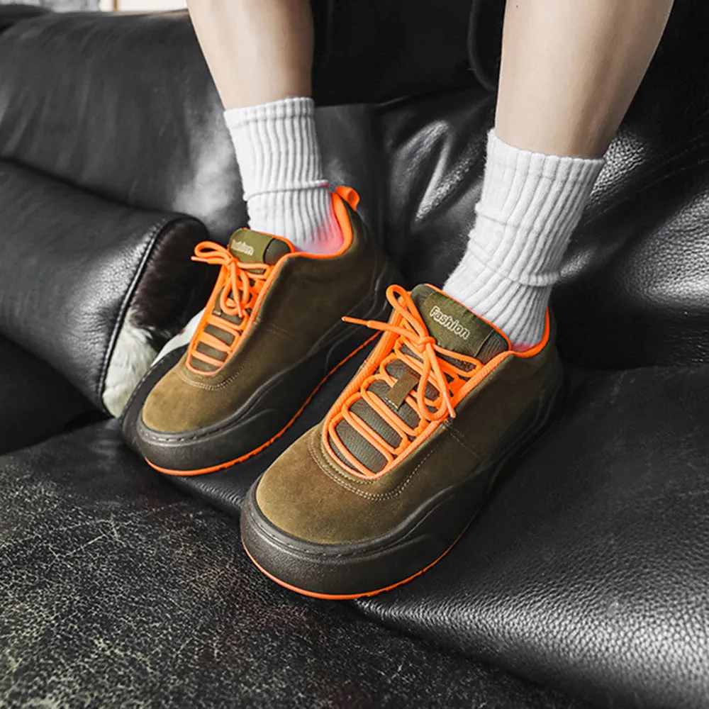 Aule Olive Bloom Sneakers