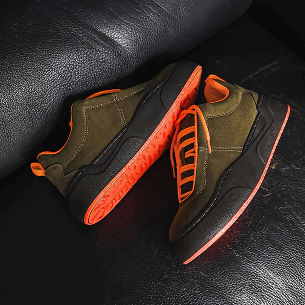 Aule Olive Bloom Sneakers