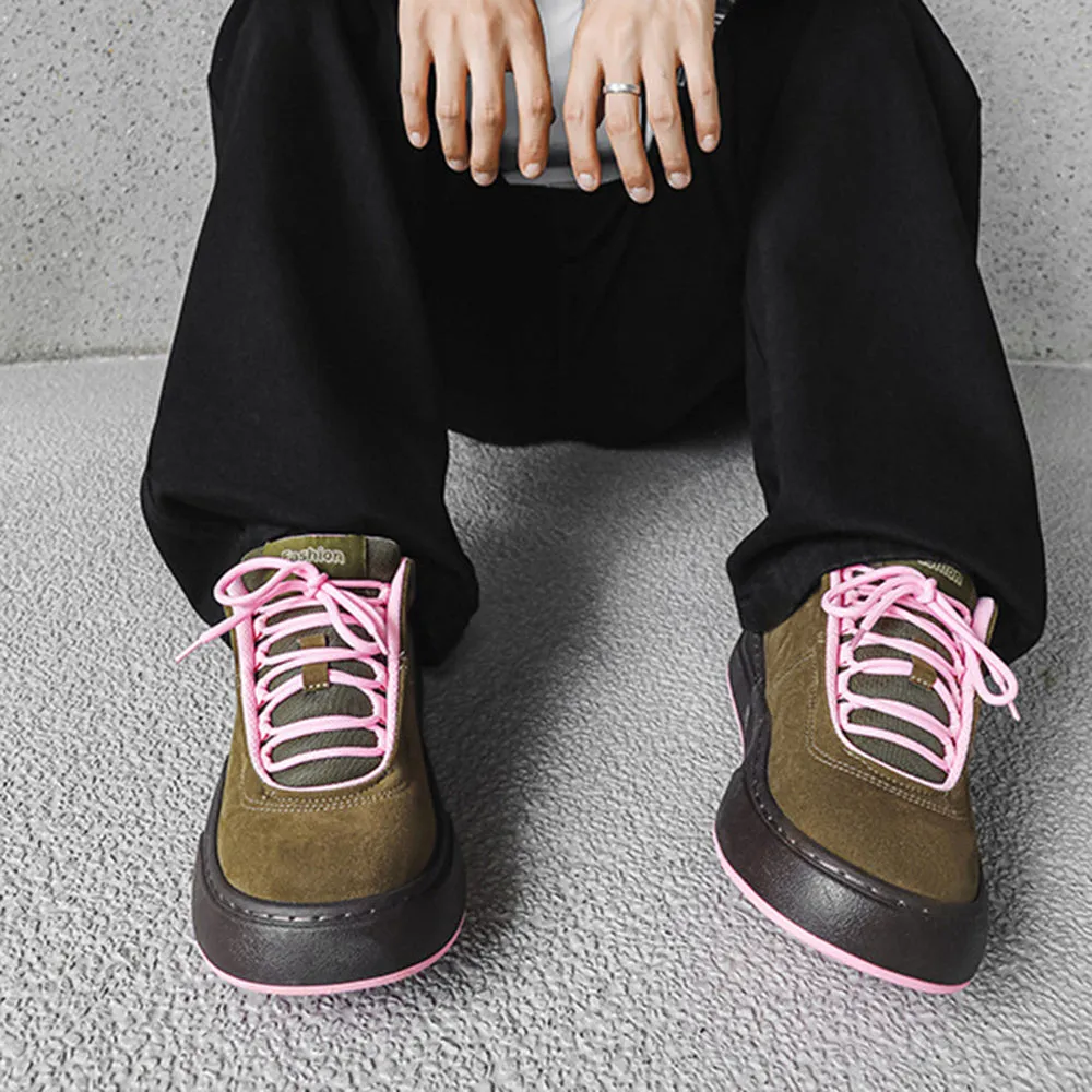 Aule Olive Bloom Sneakers
