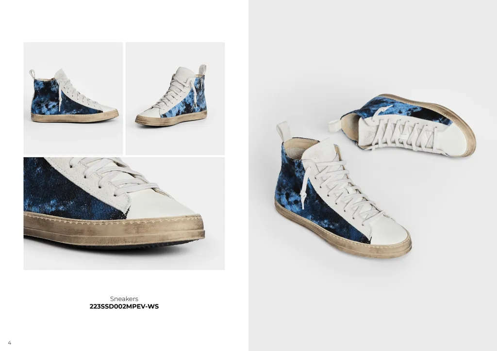 Avant Toi - Canvas Camouflage Sneaker(EU 36)