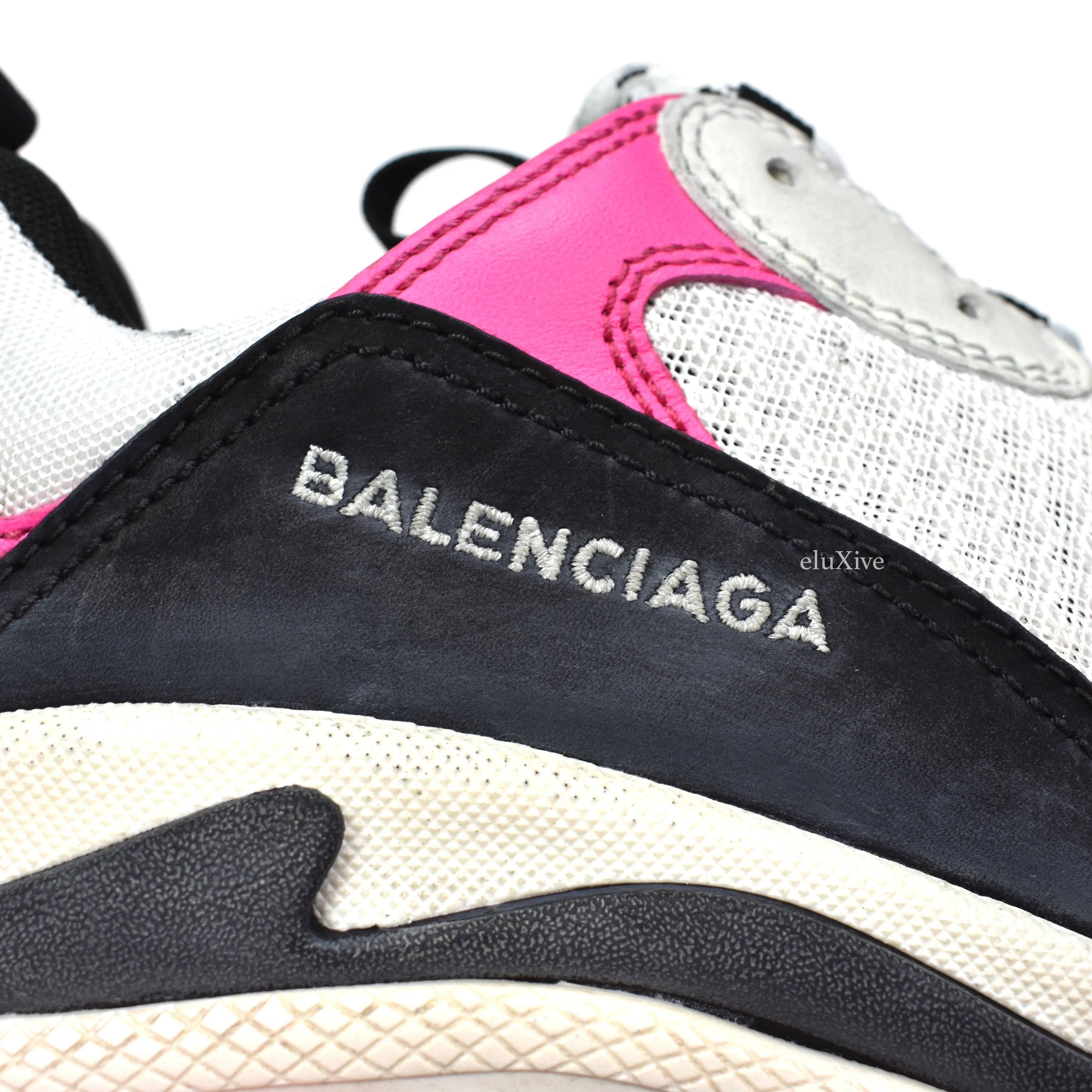 Balenciaga - Women's Triple S Trainer (White / Pink)