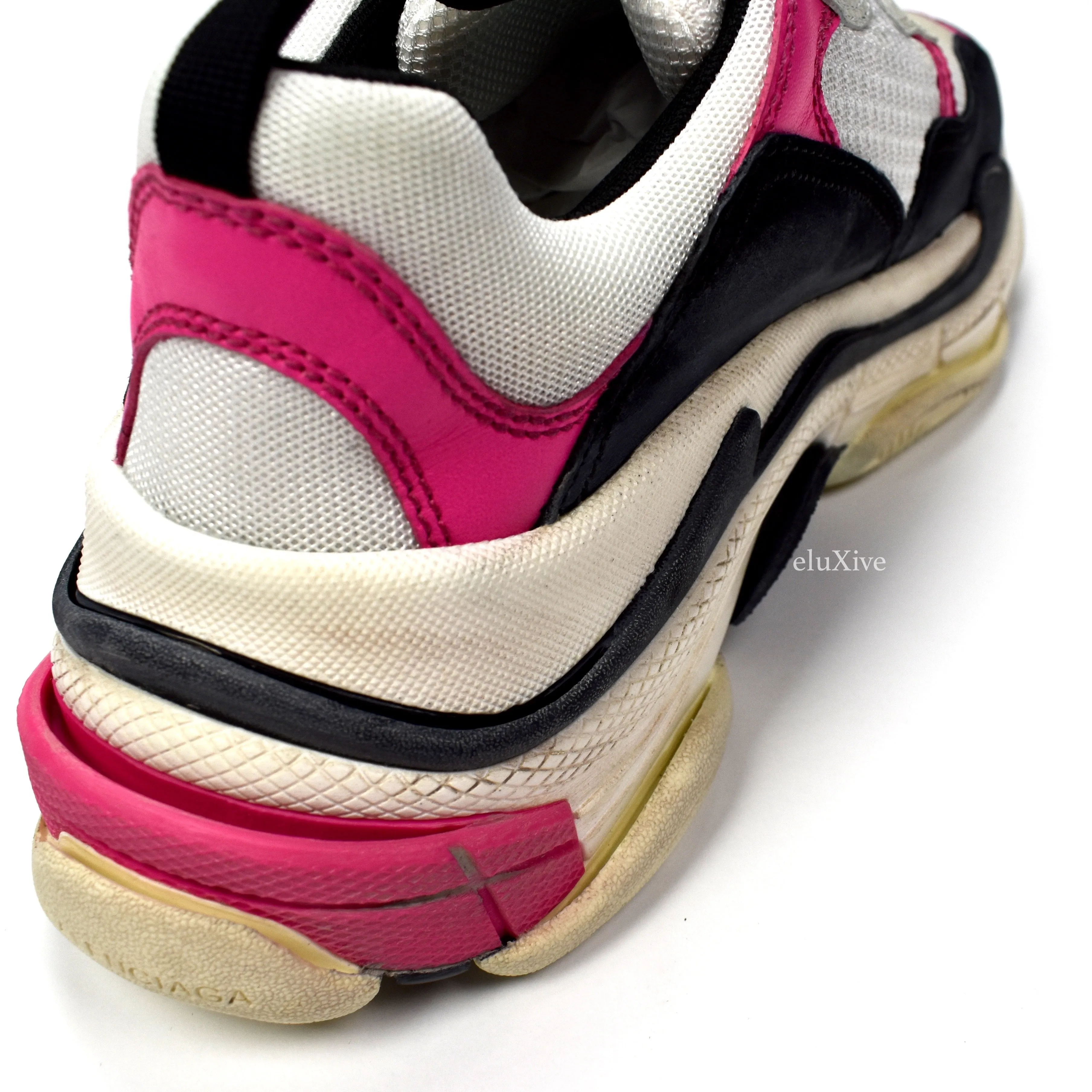 Balenciaga - Women's Triple S Trainer (White / Pink)