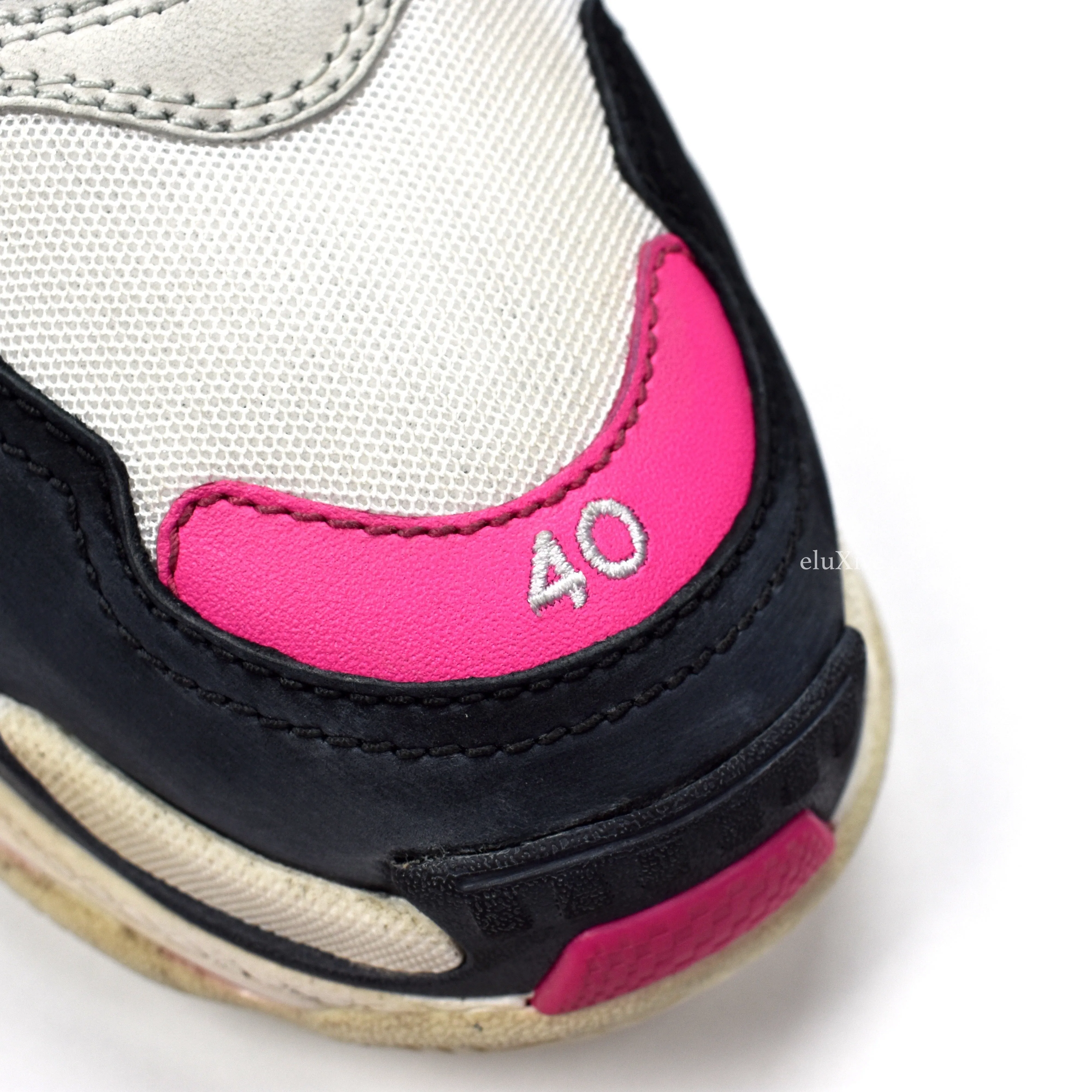 Balenciaga - Women's Triple S Trainer (White / Pink)