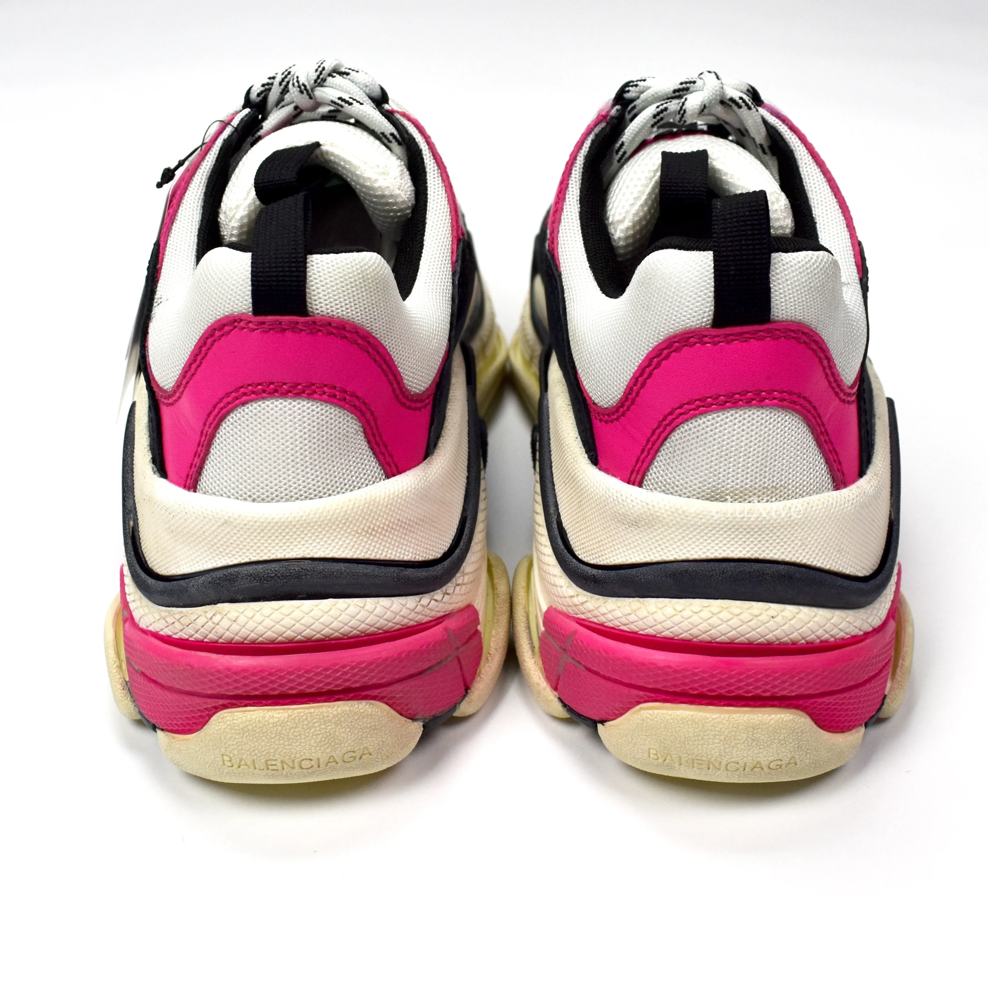 Balenciaga - Women's Triple S Trainer (White / Pink)