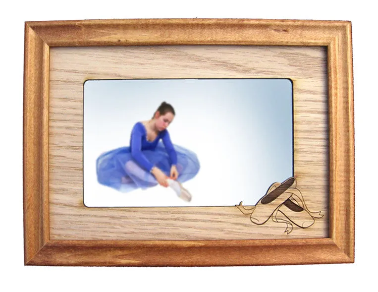 Ballet Shoes Photo Frame Mat (Horizontal/Landscape)