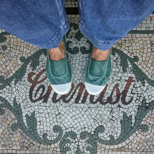 Basil Slip On Cotton Plimsolls