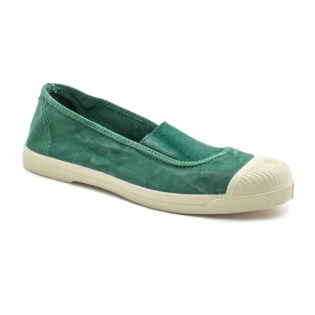 Basil Slip On Cotton Plimsolls