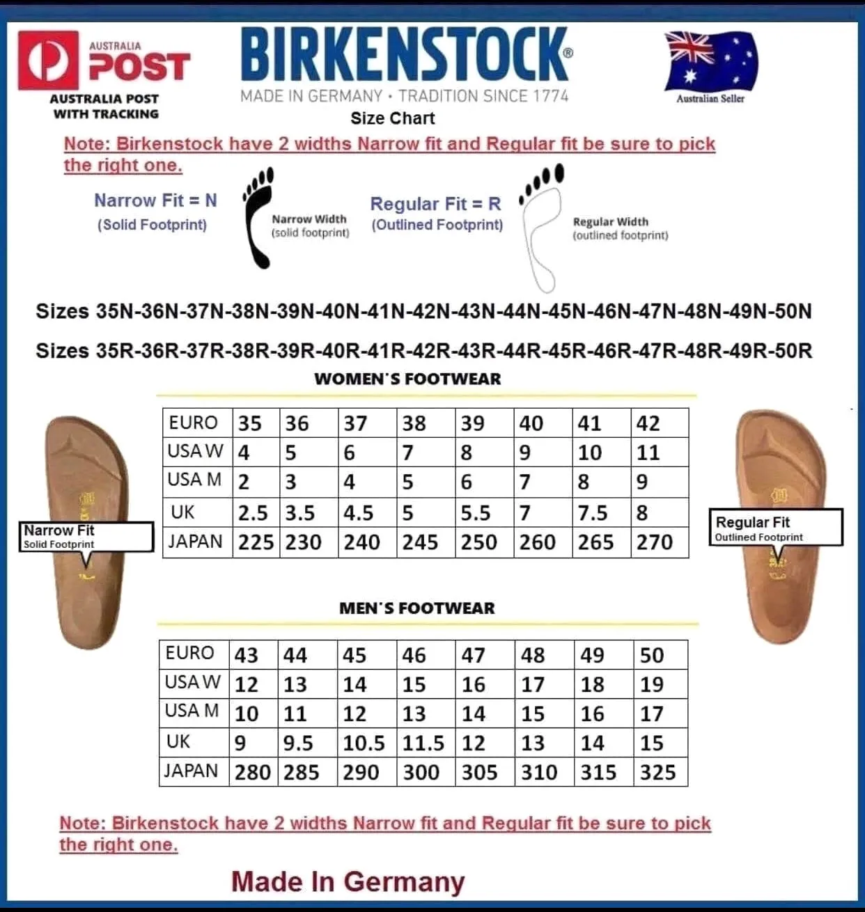 Birkenstock Arizona Cognac Oiled Leather Made In Germany