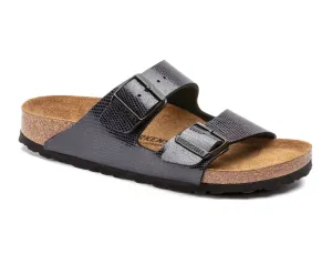 Birkenstock Arizona Magical Metallic Midnight Blue Birko-Flor Made In Germany