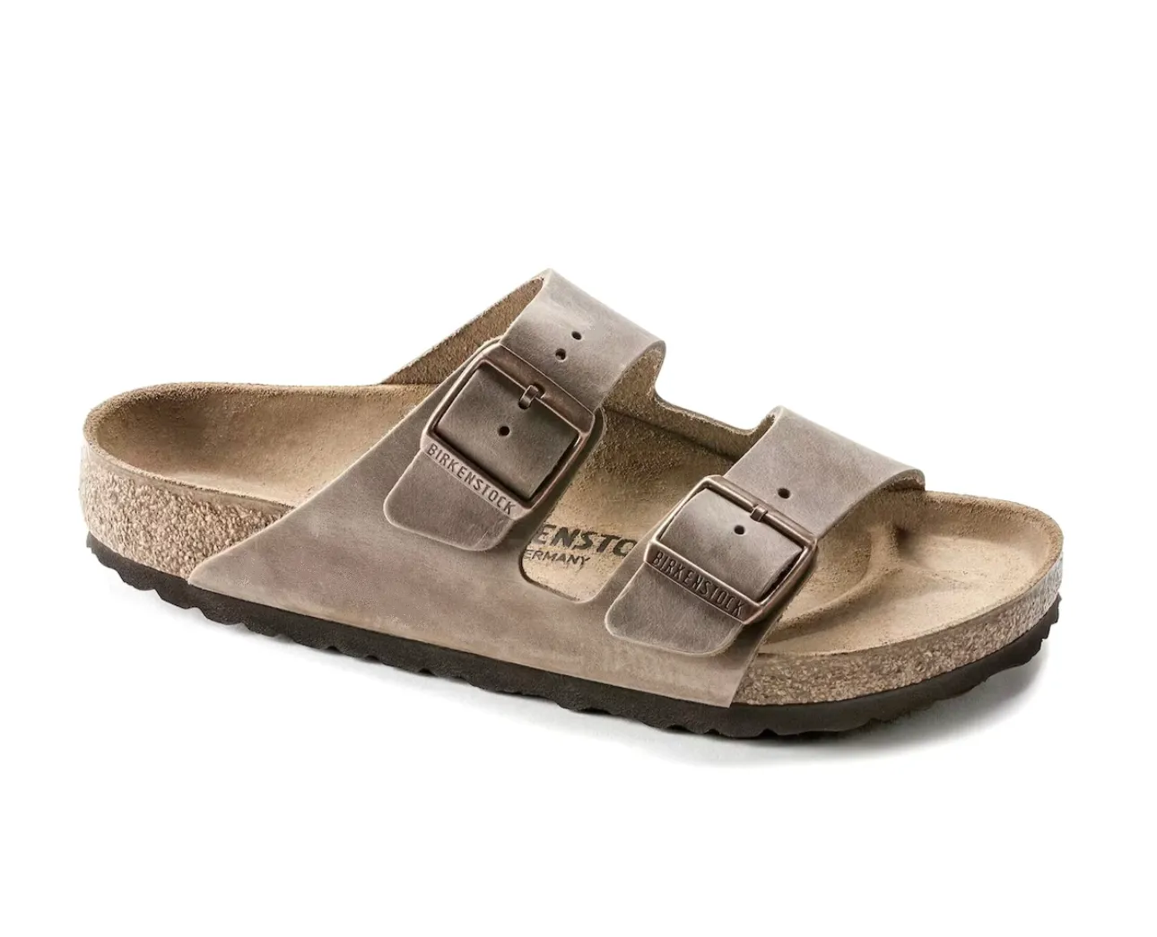 Birkenstock Arizona Tabacco Brown Oiled Leather Made In Germany