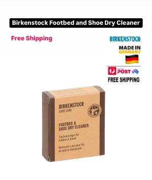 Birkenstock Footbed and Shoe Dry Cleaner Made In Germany
