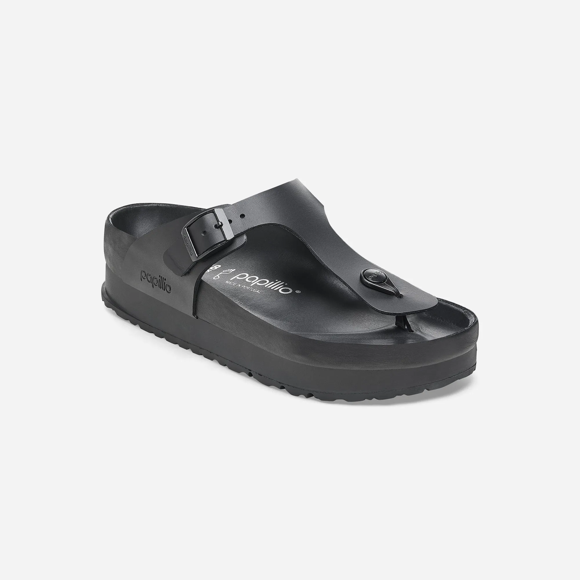Birkenstock Gizeh Platform Flex EXQ LENA Black