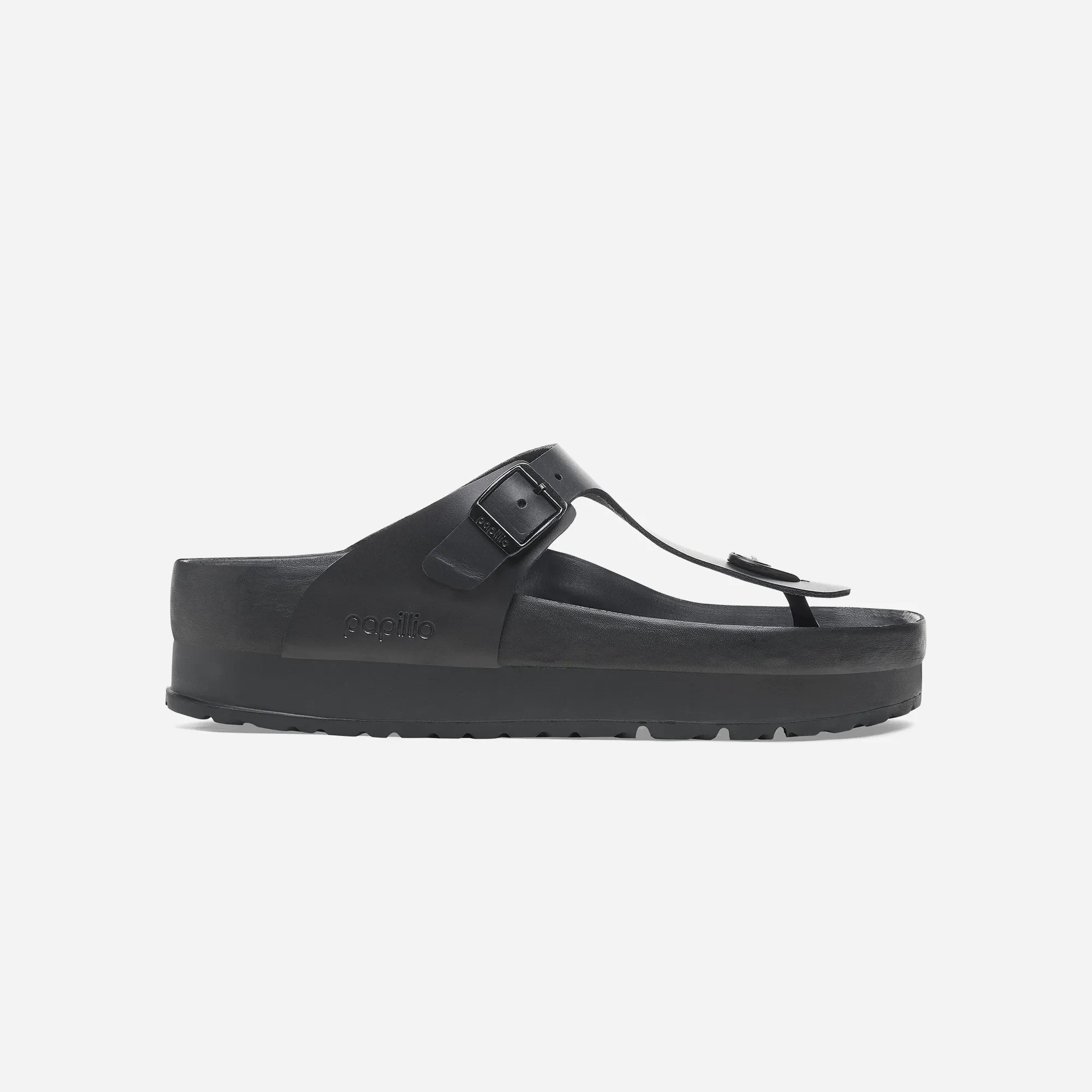 Birkenstock Gizeh Platform Flex EXQ LENA Black