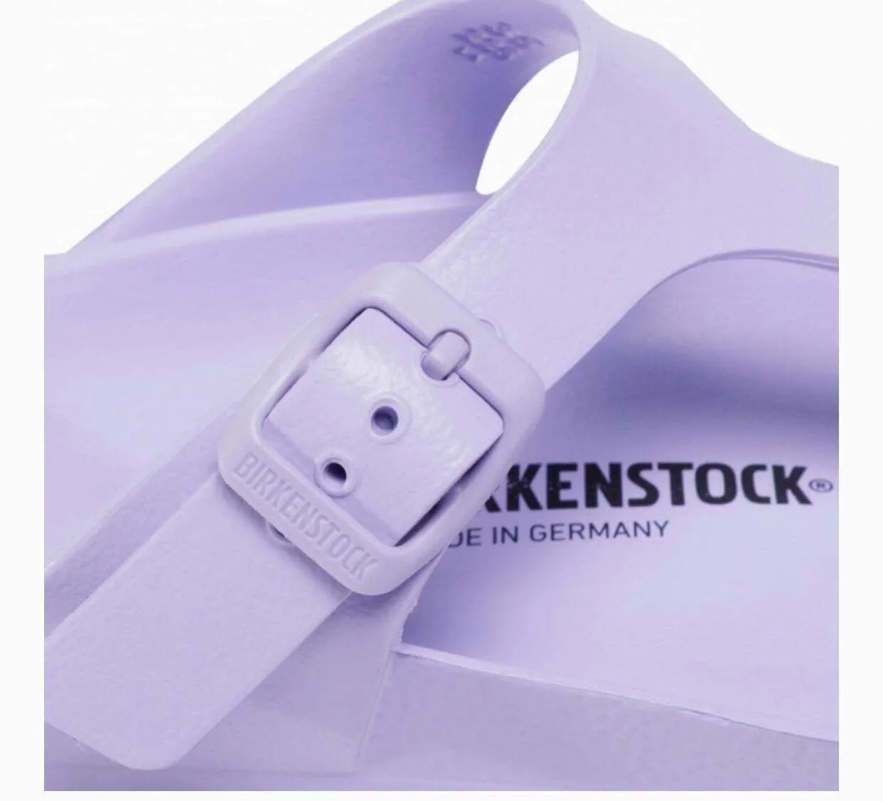 Birkenstock Gizeh Purple Fog EVA Vegan Made In Germany