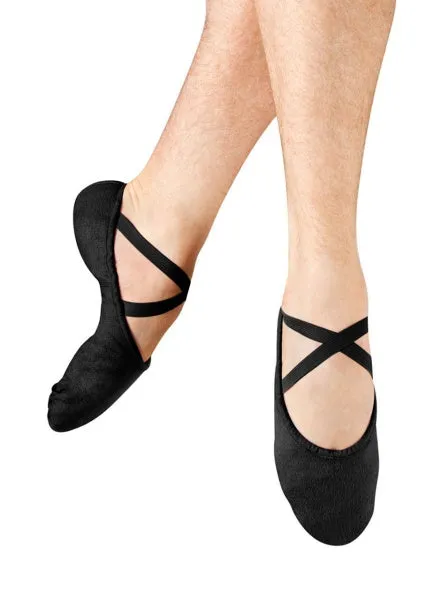 Bloch S0277M Black Color Mens Pump Canvas Ballet Shoe