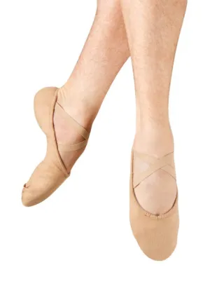 Bloch S0277M Light Sand Mens Pump Canvas Ballet Shoe