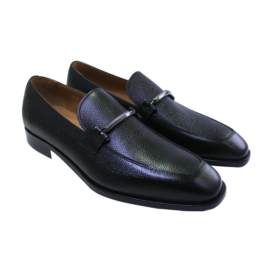 Boss Italian-made loafers in grained leather - TB1178