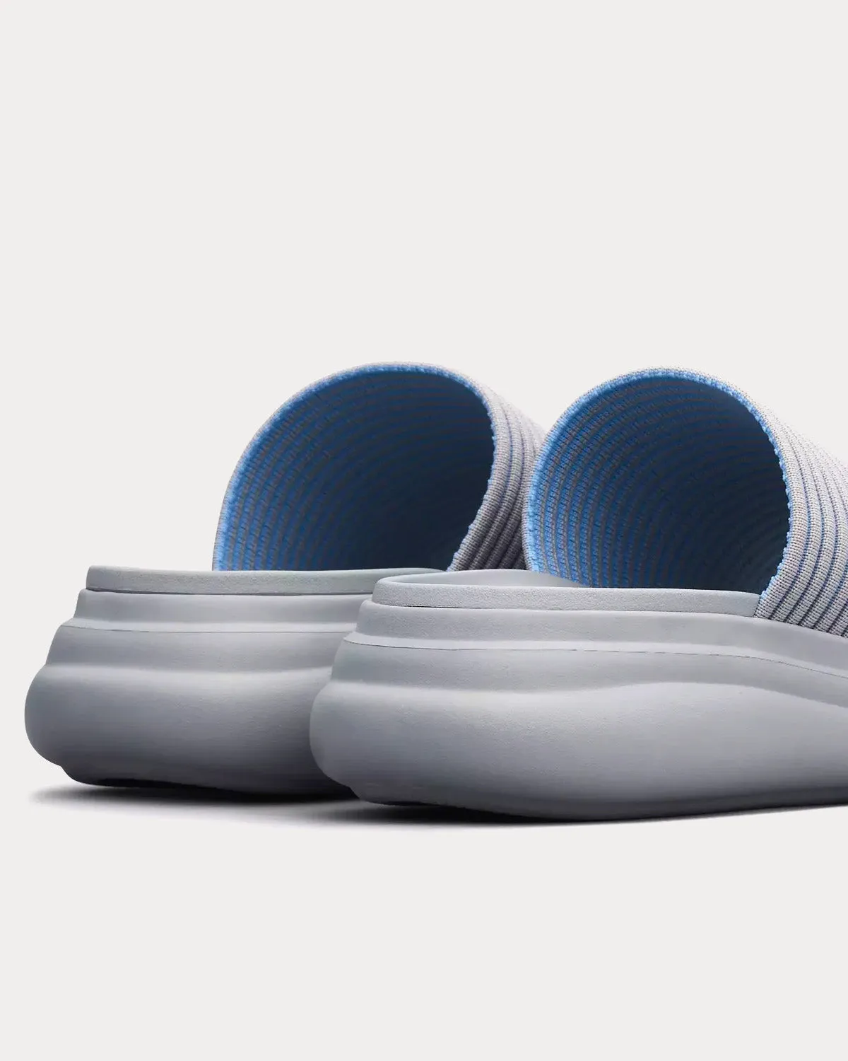 Brixley Knit Grey / Blue Sandals