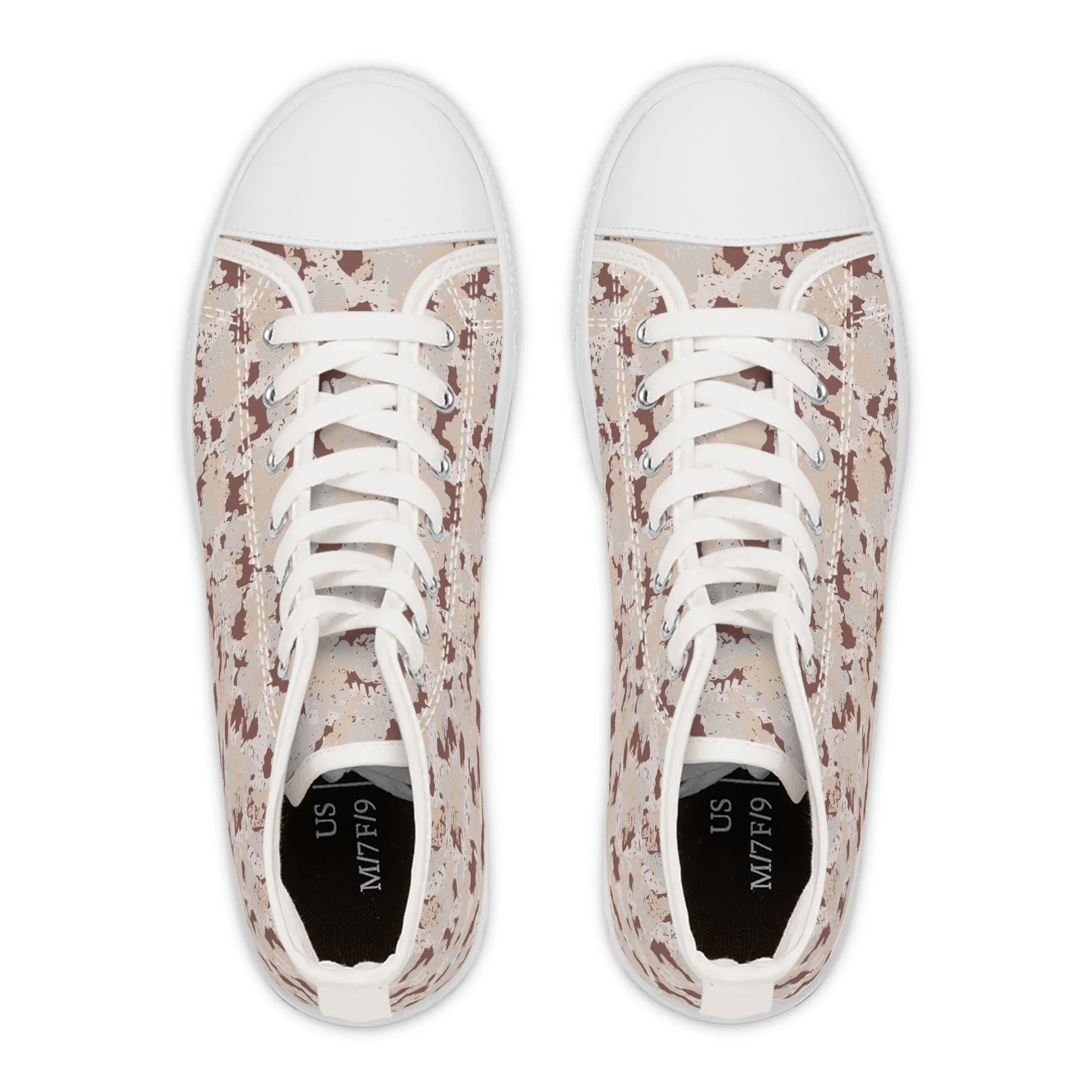 Brown Mud Women's High Top Sneakers