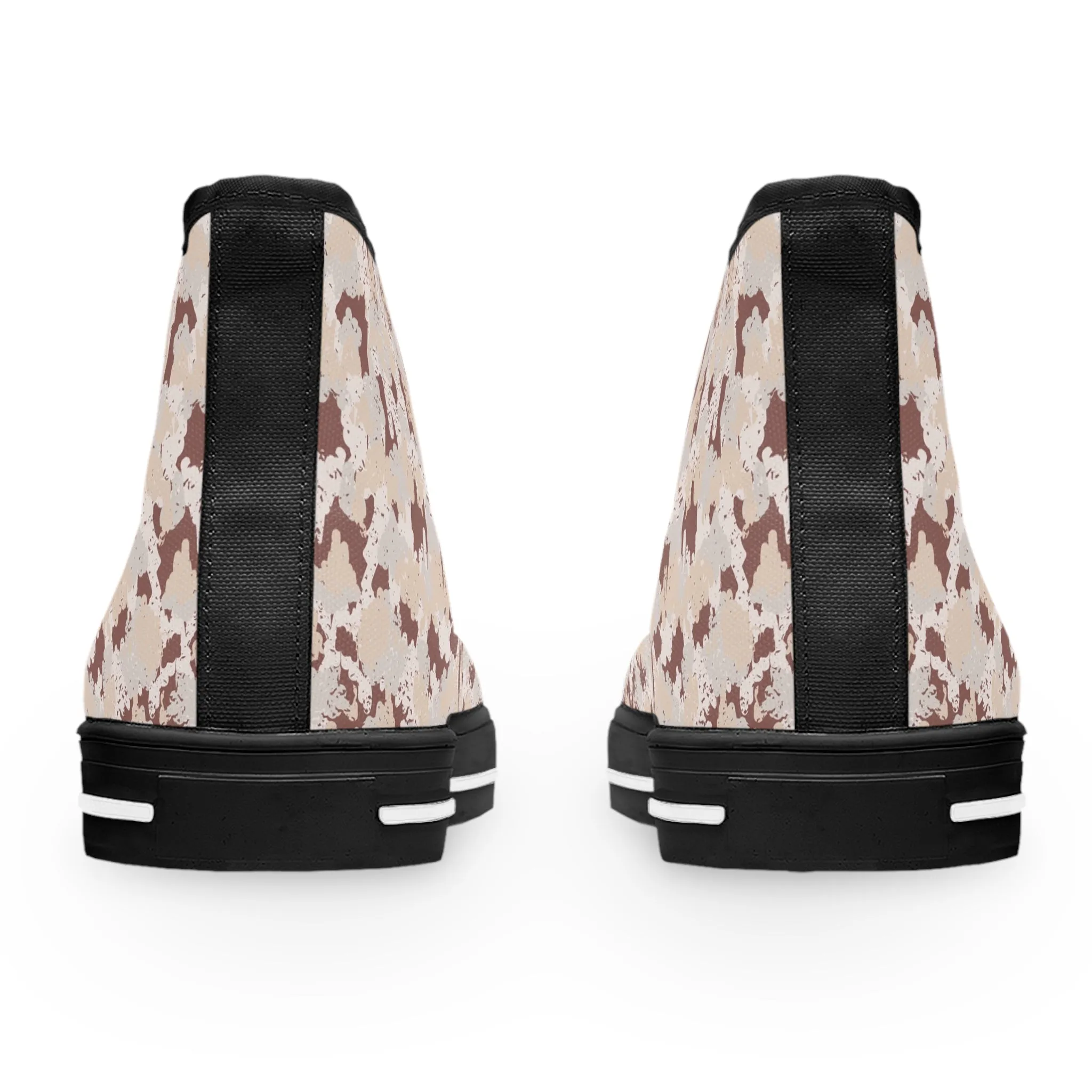 Brown Mud Women's High Top Sneakers