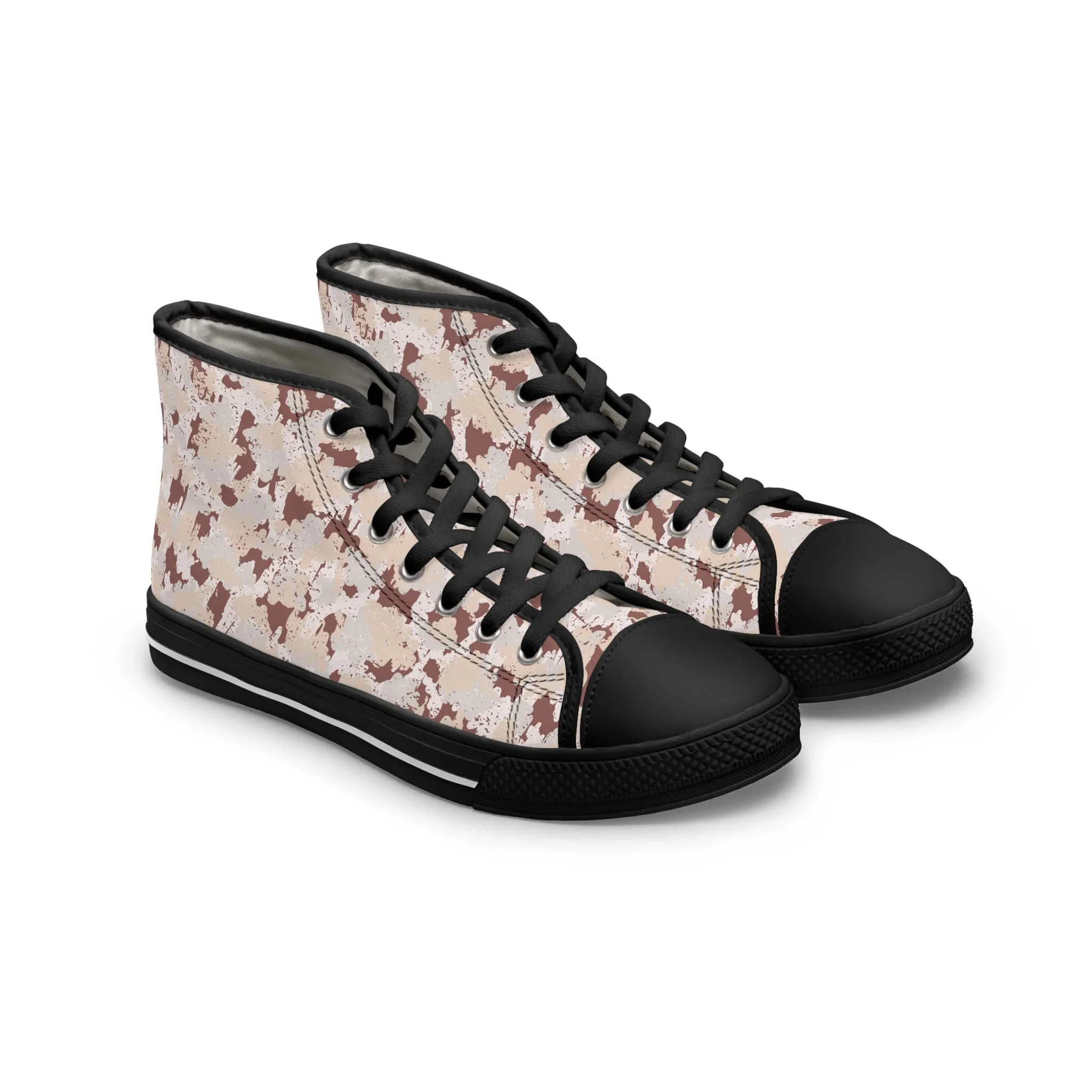 Brown Mud Women's High Top Sneakers