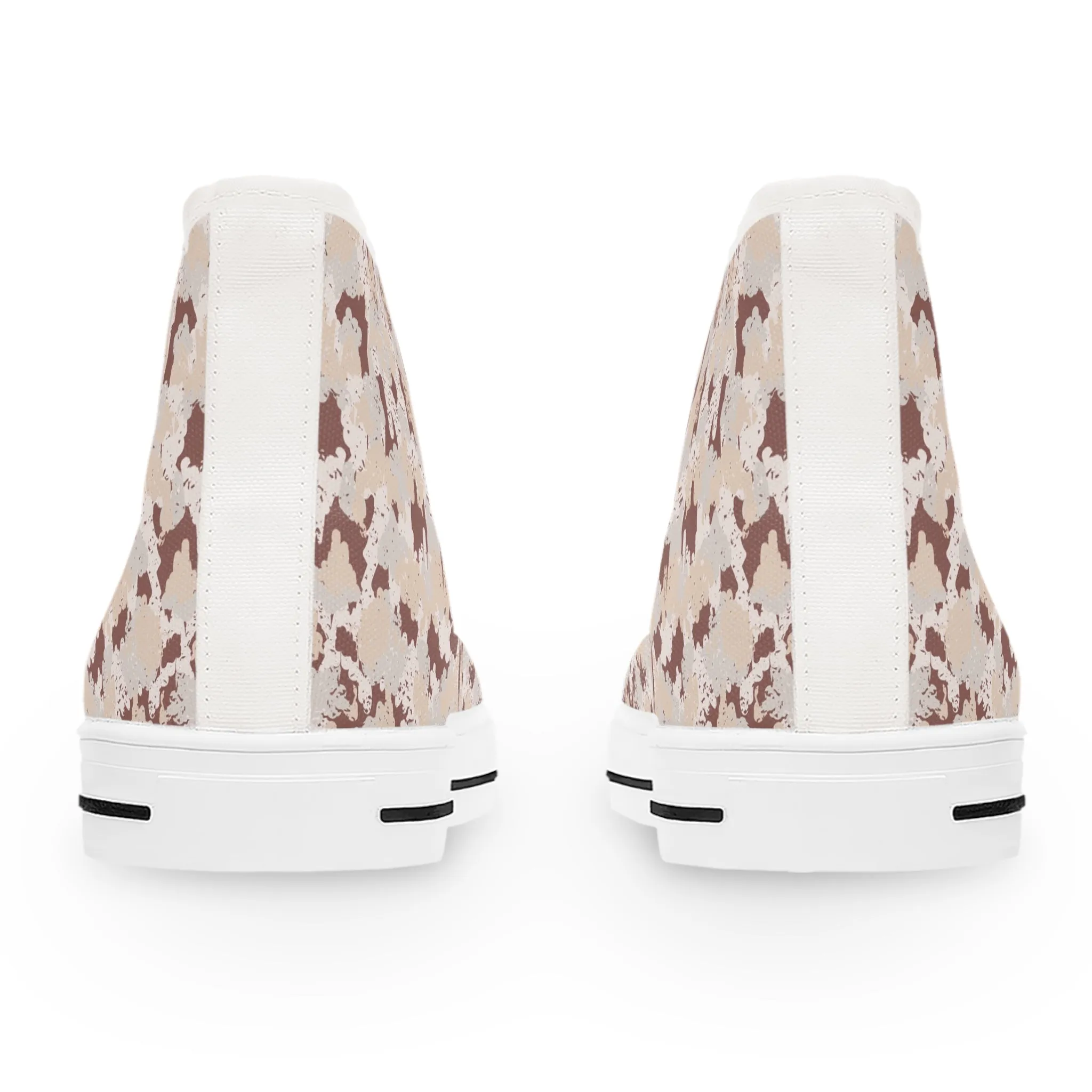 Brown Mud Women's High Top Sneakers