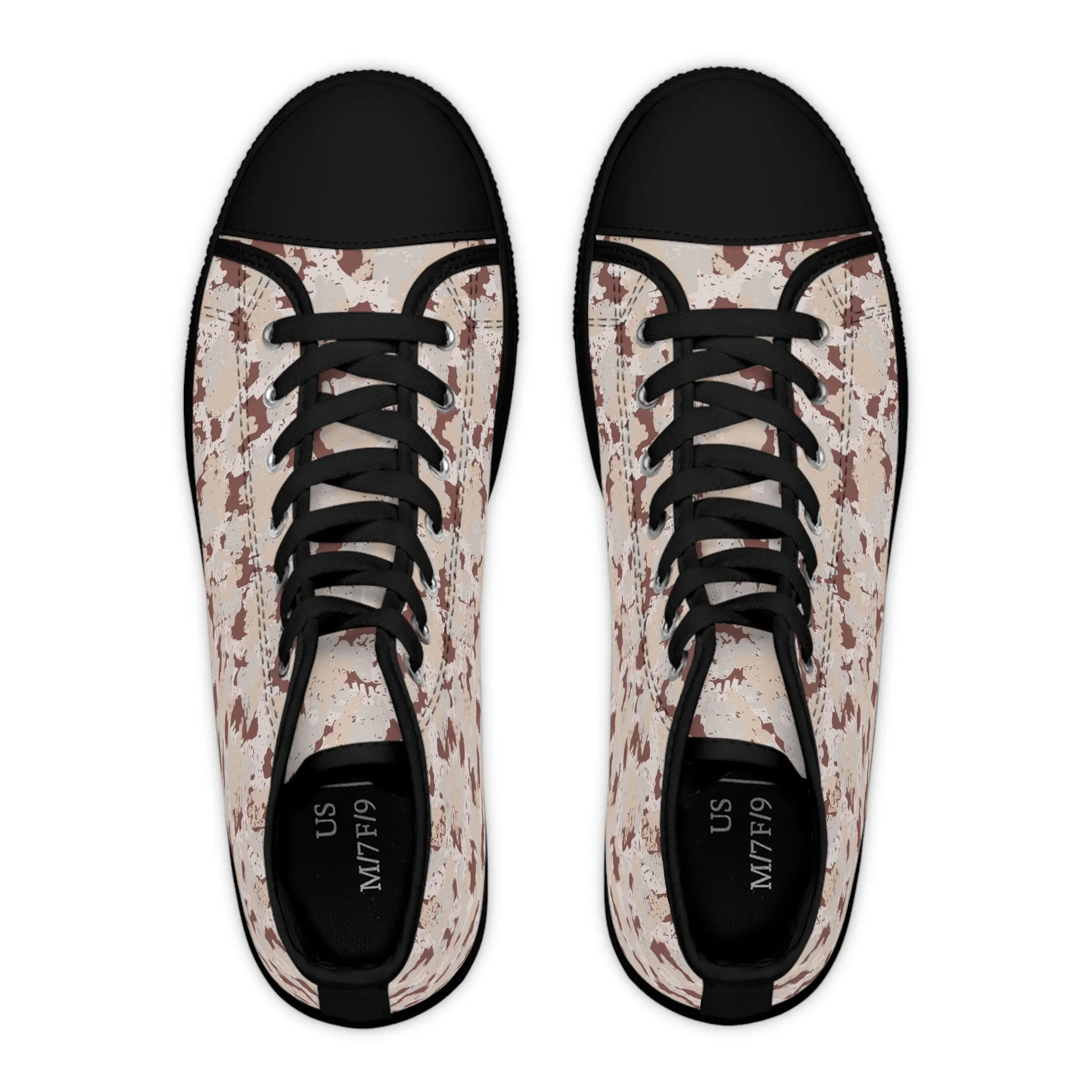 Brown Mud Women's High Top Sneakers